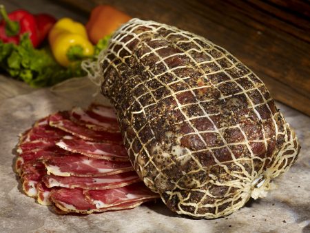 Dry Cured Black Peppered Lonza Hot on Sale