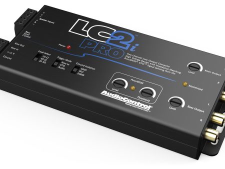 AudioControl LC2i PRO 2 channel line out converter with accubass® Supply