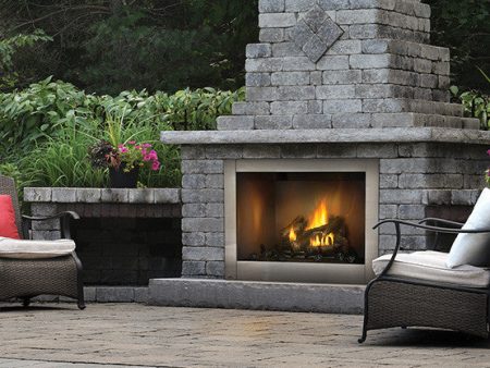 Napoleon Riverside 42 Clean Face Outdoor Gas Fireplace Cheap