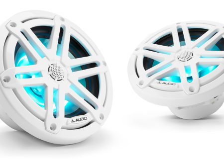 JL Audio M3-650X 6.5-inch (165 mm) Marine Coaxial Speakers with RGB LED Lighting Hot on Sale