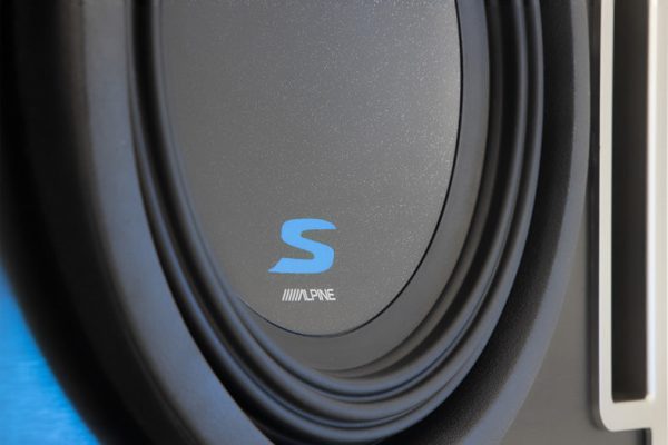 Alpine S-SB12V Single 12  Alpine Halo S-Series Preloaded Subwoofer Enclosure on Sale