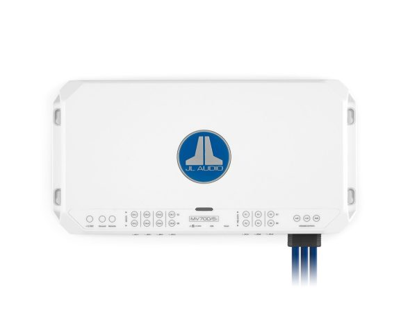 JL Audio MV700 5i 5 Ch. Class D Marine System Amplifier with Integrated DSP, 700 W For Sale