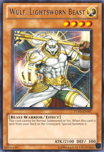 Wulf, Lightsworn Beast [TU05-EN007] Rare For Sale