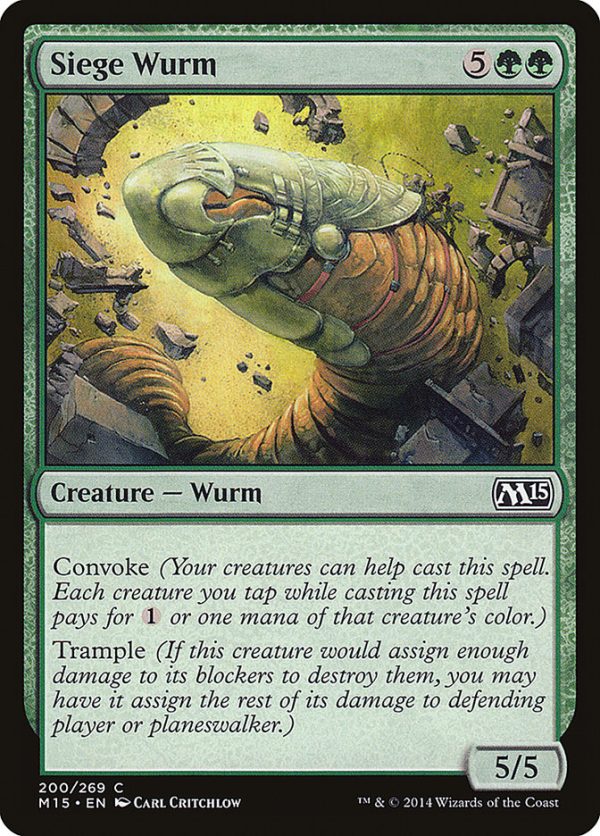 Siege Wurm [Magic 2015] Fashion