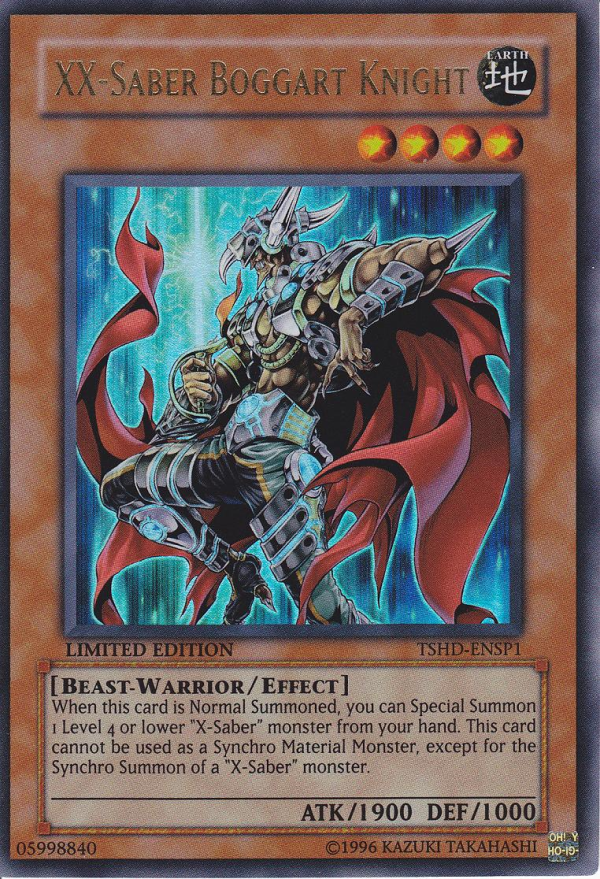 XX-Saber Boggart Knight [TSHD-ENSP1] Ultra Rare Cheap