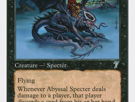 Abyssal Specter [Seventh Edition] Supply