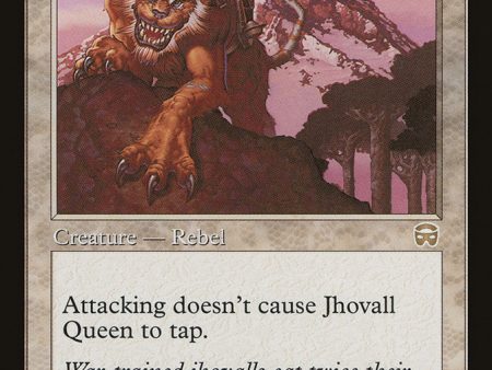 Jhovall Queen [Mercadian Masques] Cheap