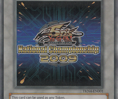 Yu-Gi-Oh 5D s 2009 National Championship Token [TKN4-EN001] Ultra Rare Sale